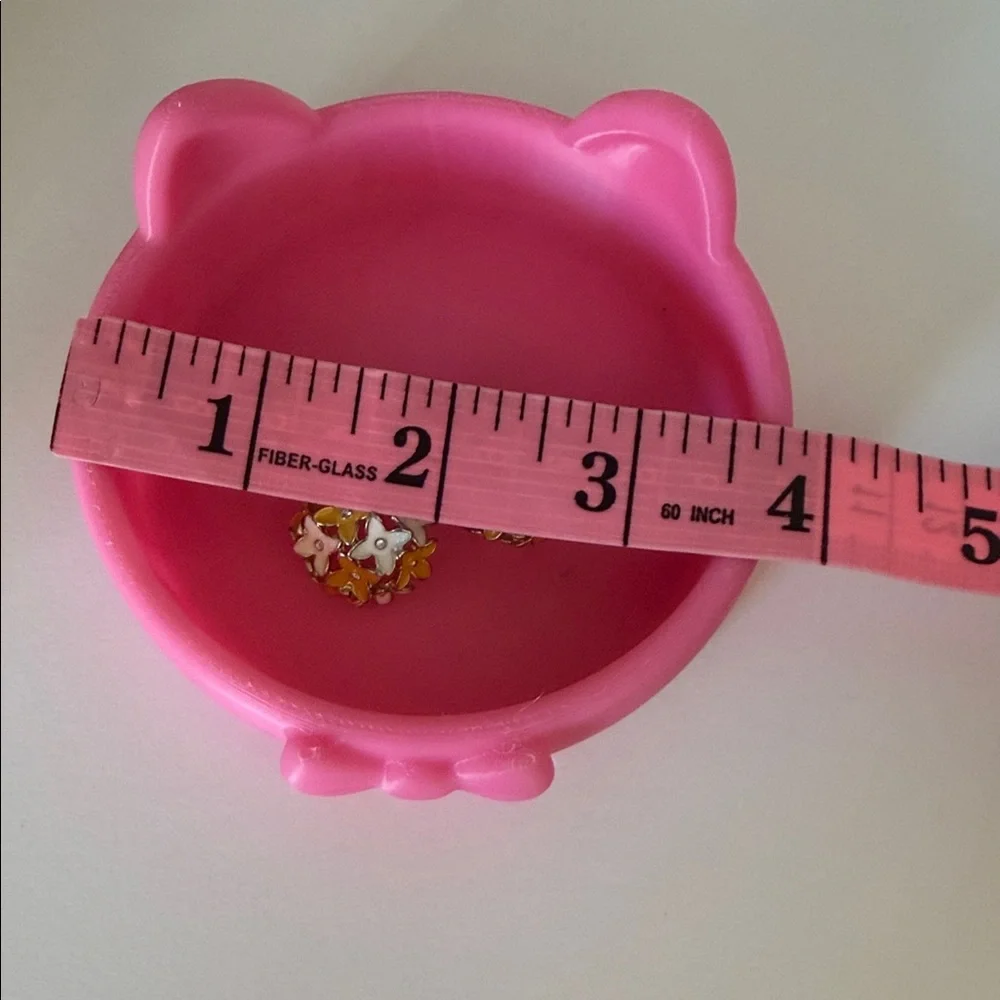 Pink Cat Ear Jewelry Dish